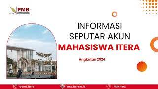 Info Seputar Akun Mahasiswa Baru Itera Tahun 2024