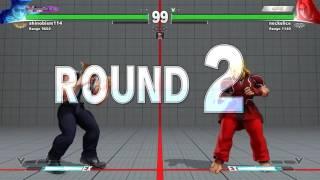 Momochi (Guile) VS neckslice (Ken) SF5 BATTLE LOUNGE