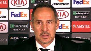 Chelsea 1-1 Frankfurt (Agg 2-2 Pens 4-3) Adi Hütter Full Post Match Press Conference - Europa League