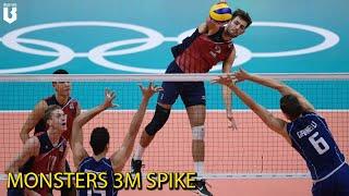 Brutal 3M Spike of Volleyball