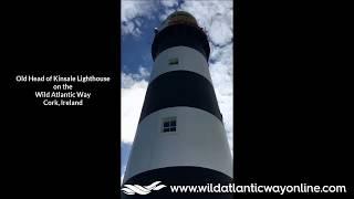 View from The Old Head of Kinsale Lighthouse on the Wild Atlantic Way, Cork, Ireland