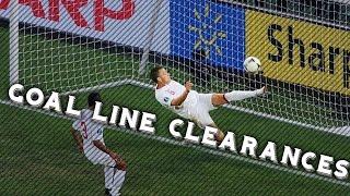 TOP 5 GOAL LINE CLEARANCES IN FOOTBALL