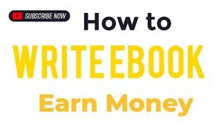 How to write eBook and earn money || Qasim Tech ||