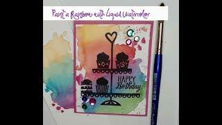 Paint a Rainbow Taylored Expressions Liquid Watercolor