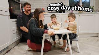 Cosy Day at Home! Baking, Christmas Crafts Special Moment  Vlogmas Day 6