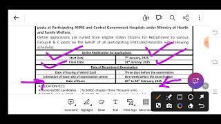 CRE 2025 NOTIFICATIONS l AIIMS CRE RECRUITMENT l AIIMS DELHI EXAM