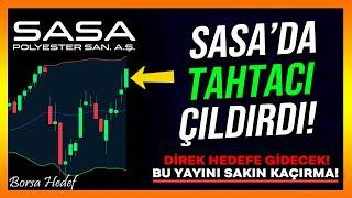 SASA'DA TAHTACI ÇILDIRDI! - Sasa Hisse Analiz - Yorum - Alınır mı - Sasa Polyester Hisse Analizi