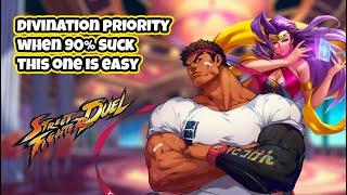 WHAT DIVINATION UNITS SHOULD YOU SUMMON 90% them suck so not many Street Fighter Duel