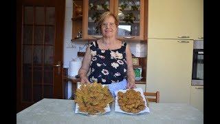 FRITTELLE DI ZUCCHINE E FIORI DI ZUCCA IN PASTELLA - RICETTE DELLA NONNA MARIA