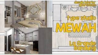 Desain Interior Apartemen Tipe Studio