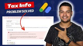 some additional documents are required to verify your tax information | Adsense Tax Update