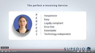 PDF 2 e-Invoice: Supedio's smart e-Invoicing Service