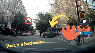Vancouver's Worst Drivers: Driving the Wrong Way in Front of a Cop (Angus Compilation)