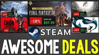 Awesome DEALS on BRAND NEW Steam PC Games - Final Fantasy XVI, God of War Ragnarok + MORE!