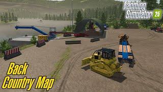 Farming Simulator 25  Back Country Map  Episode 10 - Work on the site  ‍️