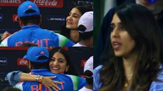 Ritika Sajdeh got uncomfortable when Anushka Sharma hugged Rohit Sharma after winning CT Final match