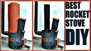 Best ROCKET STOVE DIY [Plans]