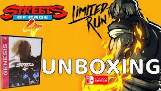 Streets of Rage 4 - Classic Edition (Limited Run) - Unboxing