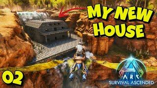 Building My House Under Waterfall OP House  : ARK: Extinction Ascended : ARK Survival Evolved : #2