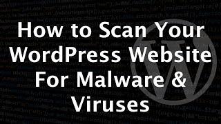 How to Scan Your WordPress Site for Malicious Code - WordPress Security