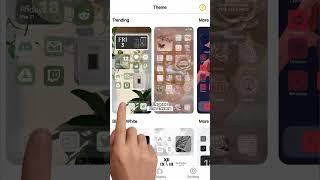 iOS 16 Home Screen idea Aesthetic themes aesthetic Fashion, app icons, Widgets & Wallpapers