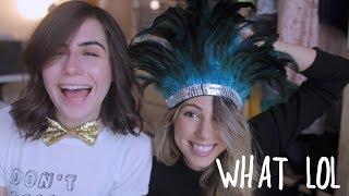 we crashed a party and got (slightly) naked?!?!? STORYTIME!