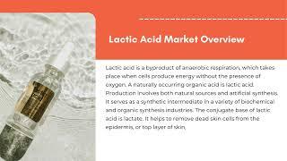 Lactic Acid Market | Exactitude Consultancy Reports