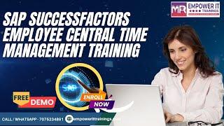 SAP SuccessFactors Employee Central Time Management Training Class | SAP SF EC Online Course