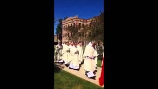 Saint Joseph Abbey 125th Celebration - Procession