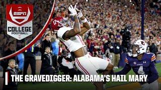 The Gravedigger: Jalen Milroe's miracle game-winining Iron Bowl TD | College GameDay