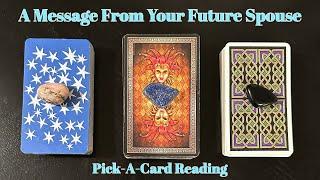 ‍️‍️Channeled Message From Your Future Spouse️Pick-A-Card Love Reading️