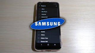 Samsung Galaxy A01 Stock Ringtones
