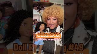 Two Healthy Roots Dolls dolls with styleable natural hair