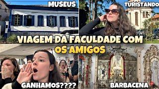 VLOG MINHA PRIMEIRA VIAGEM COM O JORNALISMO DA UFU | Soltos em Barbacena (PARTE 2)