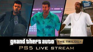 GTA: The Trilogy - The Definitive Edition PS5 Gameplay Livestream