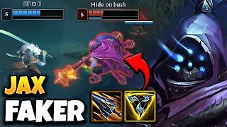 T1 Faker Jax vs Yone [ MID ] Patch 14.1 Korea Master