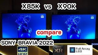 Sony X90K vs X85K #compare