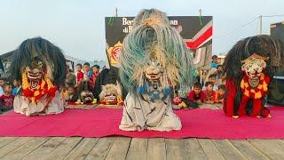 Tari Rampak Barongan Loreng Seto Wijoyo!! Barongan Live Dermaga Pandangan - WONG WORO