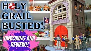 Kenner Real Ghostbusters Firehouse Playset Unboxing and Review! A Close Look at the Ghostbusters' HQ