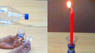 DIY Crafts - Making a Candle Holder in 1 Minute