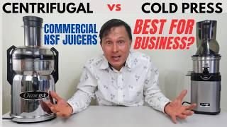 BEST Commercial Juicer: Centrifugal vs. Kuvings CS700 Cold Press?