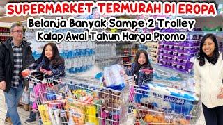 KALAP BELANJA BANYAK SAMPE 2 TROLLEY PENUH AWAL TAHUN BANYAK DISKON 2 SUPERMARKET TERMURAH HUNGARIA