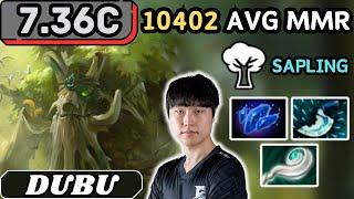 7.36c - DuBu TREANT PROTECTOR Hard Support Gameplay 28 ASSISTS - Dota 2 Full Match Gameplay