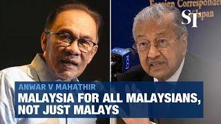 Malaysia is for all Malaysians, not just Malays, says PM Anwar in retort to Mahathir