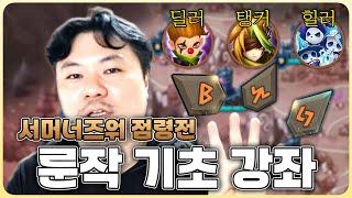 초보 룬세팅 감잡기 가이드 for 점령전! | 심양홍's 서머너즈워