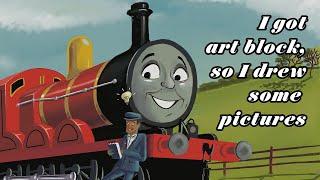 Drawing pictures to overcome creative block!