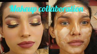 collaboration with mishal shahzad | makeup collaboration | Instagram  Kryolan tv paint stick | Alina