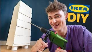 Aus IKEA Kallax mein Traumregal bauen! (DIY) 🪚