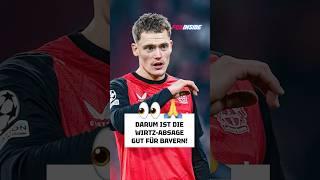  Diese drei Gründe sprechen gegen Wirtz bei Bayern! #fcbayern #bayern #fussball #fußball