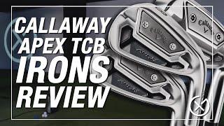 CALLAWAY APEX TCB IRONS REVIEW // Testing the Callaway Iron against some of 2022’s most popular